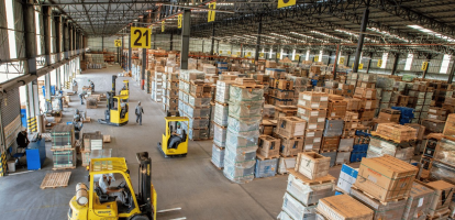 Logística própria garante mais agilidade na entrega de materiais