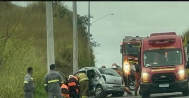 Homem morre após acidente na BR-393, em Volta Redonda