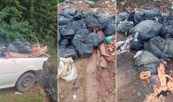 Vídeos mostram suposto descarte de restos de caixões em lixão de Teresópolis
