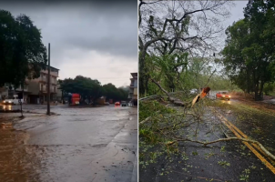 Defesa Civil monitora áreas afetadas por chuva intensa em Itaperuna