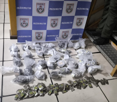 Jovem é preso por tráfico de drogas em Mendes