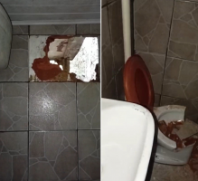 Loja em Petrópolis é furtada após criminoso abrir buraco em parede de banheiro; prejuízo é de quase R$ 3 mil