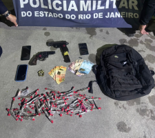 Confronto entre PM e bandidos termina com dois mortos em Cabo Frio