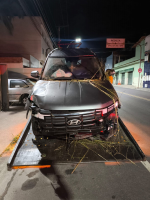 Troca de tiros durante perseguição termina com suspeito preso e carro recuperado na Via Dutra, em Piraí