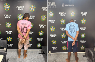 Dupla é presa após assalto a mulher em Campos; bicicleta elétrica e pertences são recuperados