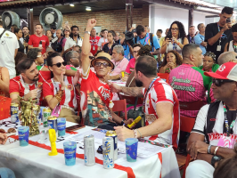 Viradouro tem festa na quadra após o 4º título; SIGA