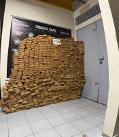 Polícia do Rio apreende 1 tonelada de maconha em Comendador Levy Gasparian