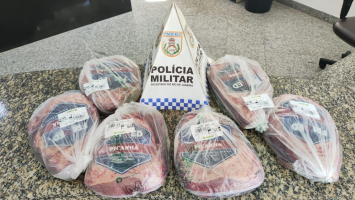 Homem é preso após furtar picanha em supermercado de Itaperuna