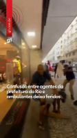 Confusão entre agentes da Seop e ambulantes termina com presos e agentes feridos