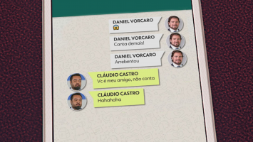 'Canta demais', 'você não existe', 'irmão', 'meu amigo': as mensagens que sugerem a proximidade de Vorcaro e Cláudio Castro