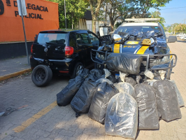 Jovem é preso com 100 kg de droga após perseguição na Via Dutra, em Resende