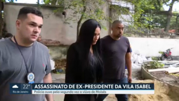Filha de 9 anos do ex-presidente da Vila Isabel acompanhava o pai quando ele foi morto