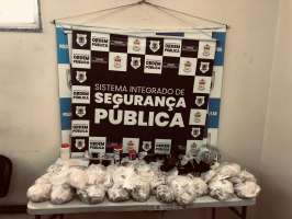 Drogas, armas e munições são apreendidas em Volta Redonda