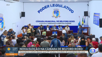 Câmara de Vereadores de Belford Roxo elege Sidney Canella como presidente