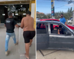 Três homens foram presos ligados a quadrilha especializada em roubos no Norte Fluminense